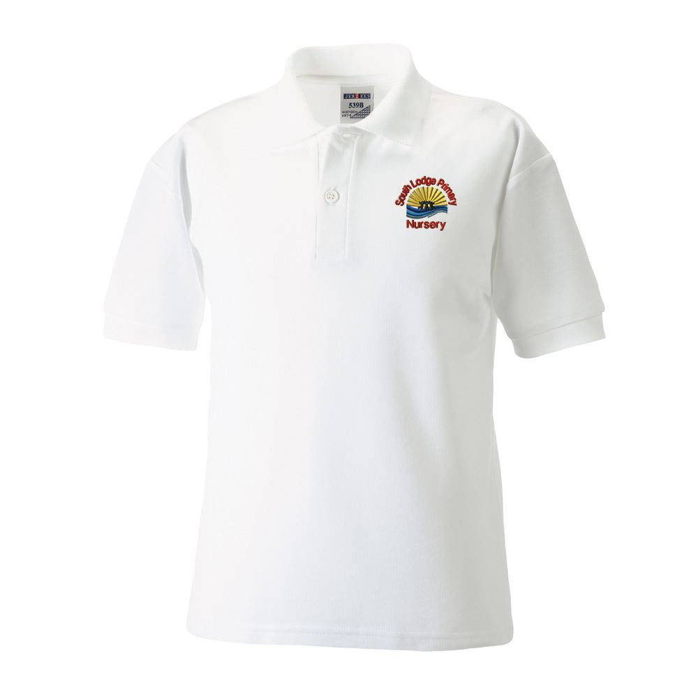 South Lodge Nursery Poloshirt White