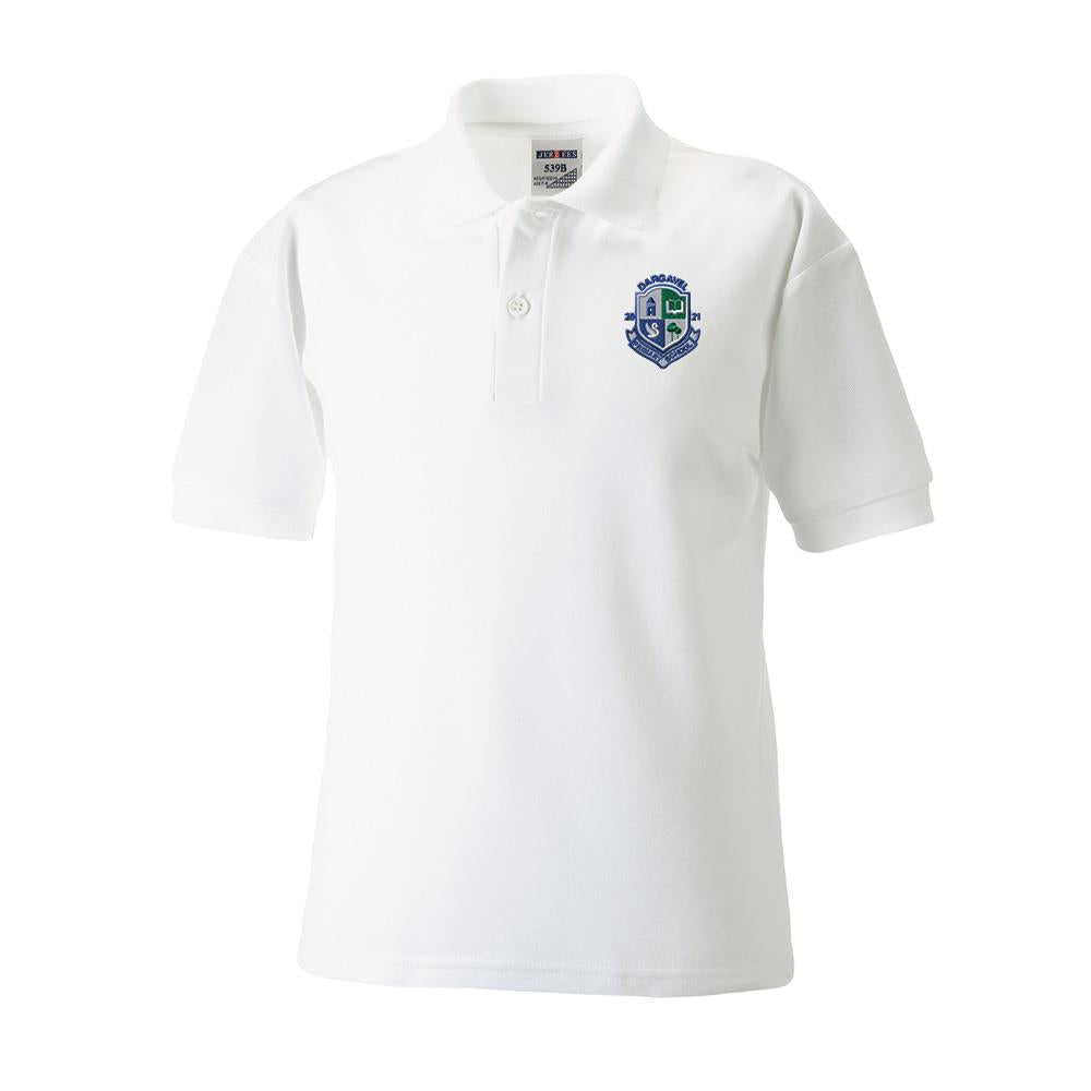 Dargavel Primary Poloshirt White