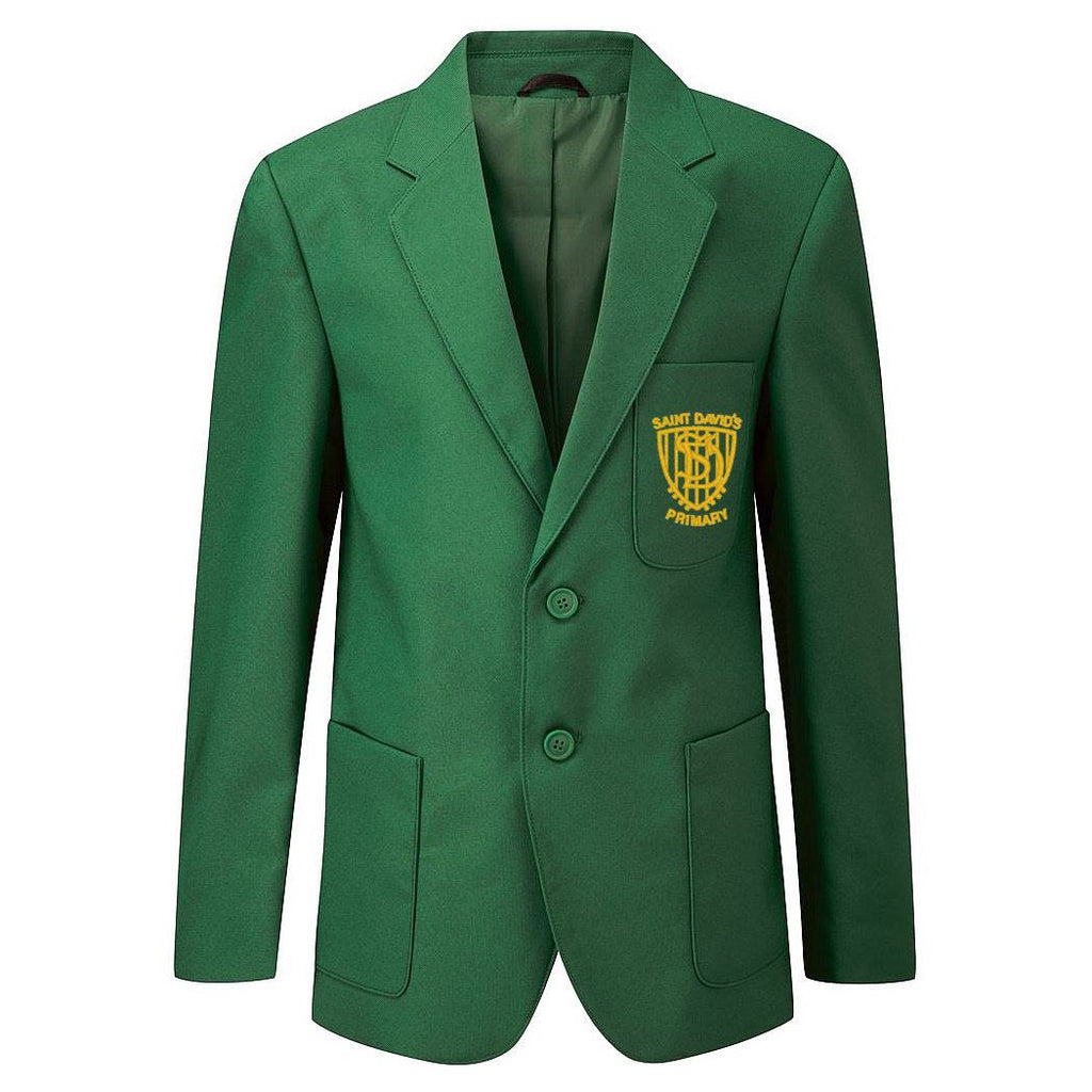 St Davids Primary Boys Poly Blazer Green