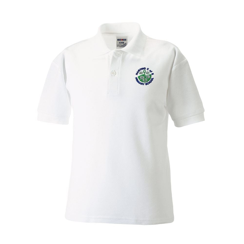 Harting Primary Poloshirt White