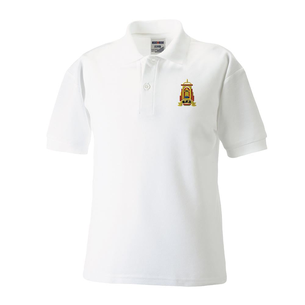 Golspie Primary Poloshirt White