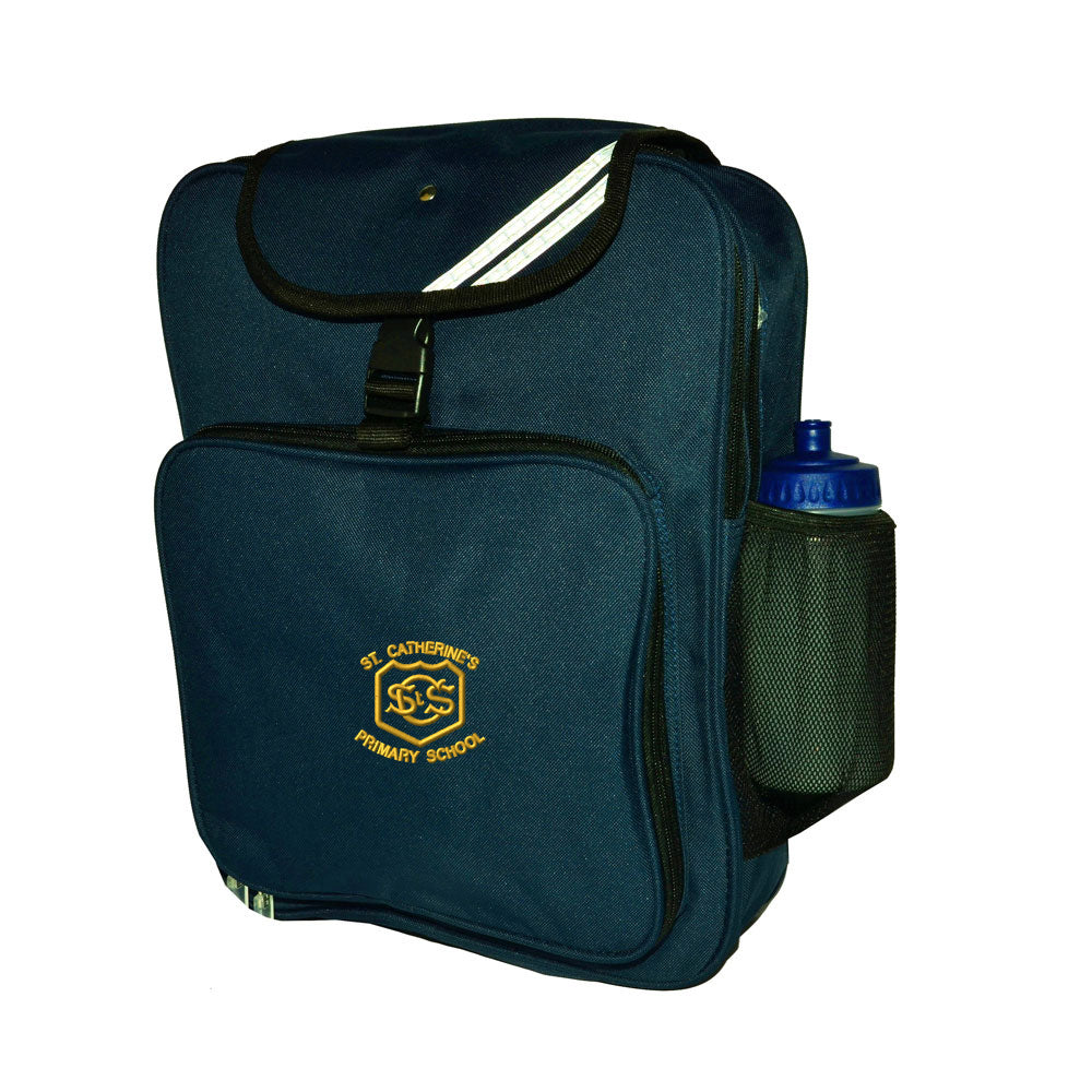 St Catherines Primary Junior Backpack Navy