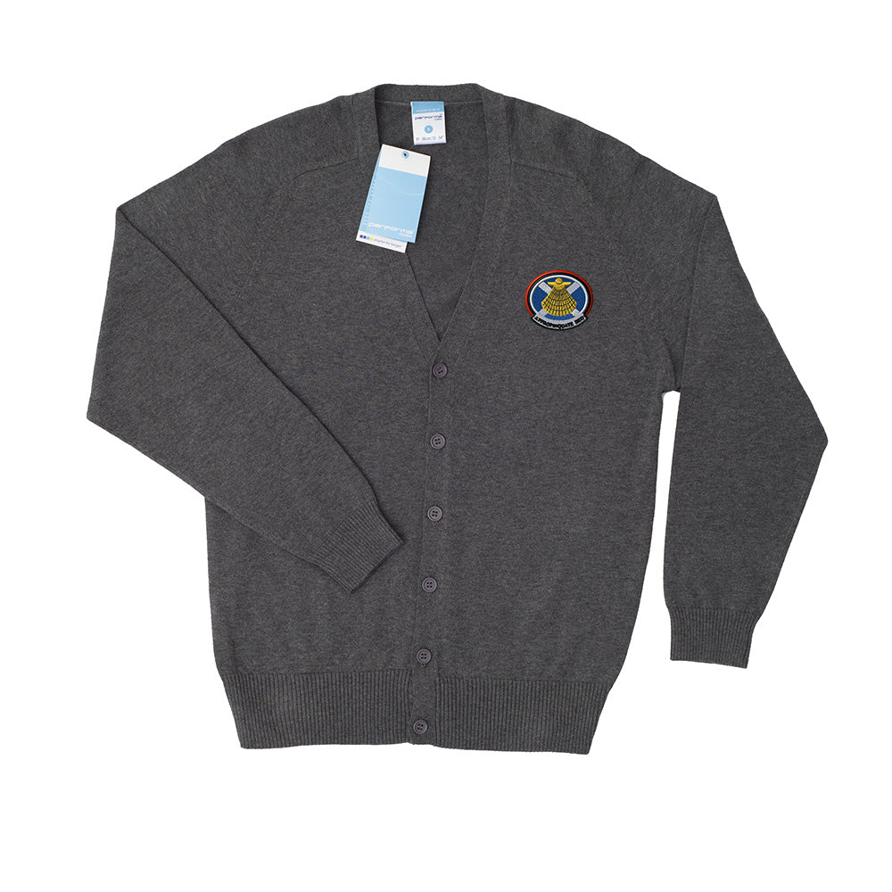 St James Primary Renfrew 50/50 Cardigan Grey