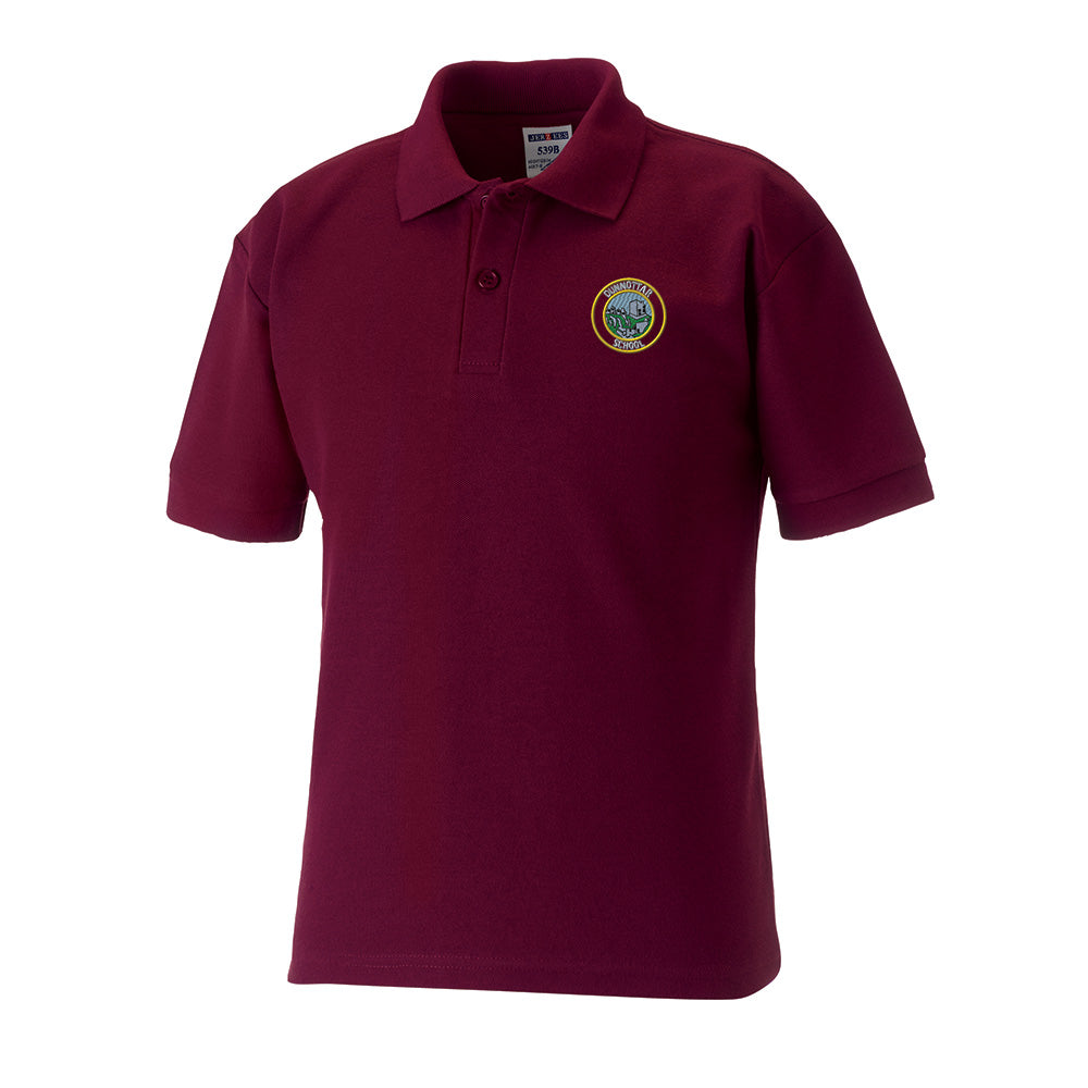 Dunnottar Nursery Poloshirt Burgundy