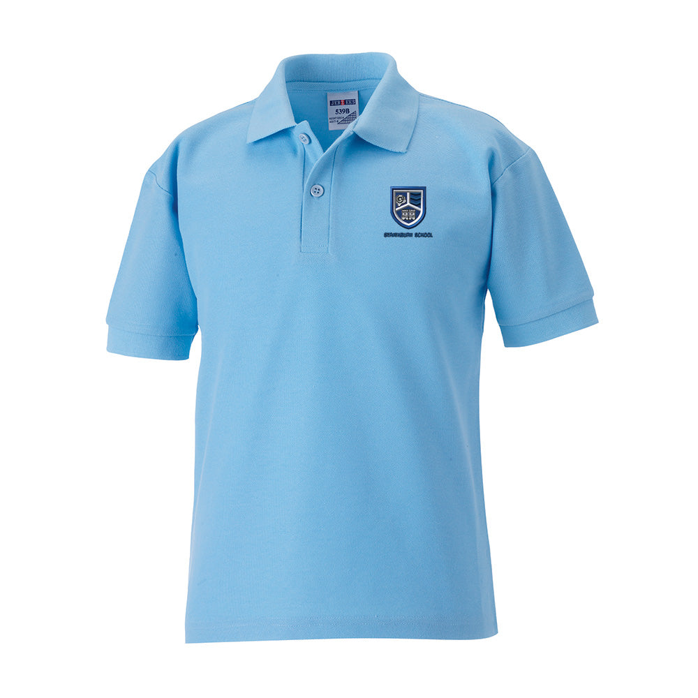 Strathburn Primary Poloshirt Sky