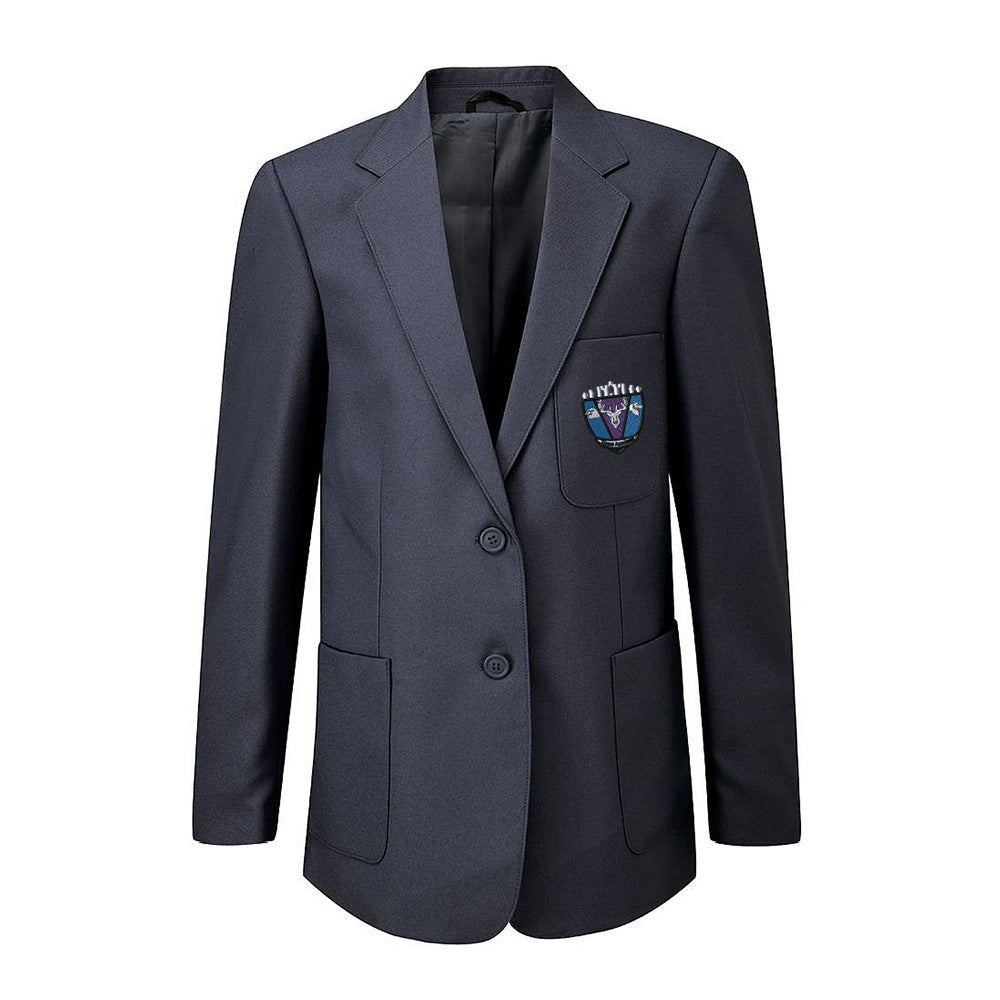 Renfrew High Girls Poly Blazer Black main image 1