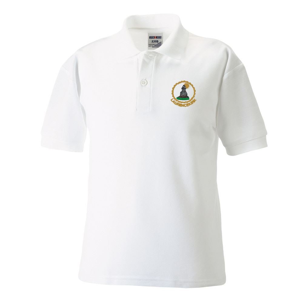 Laurencekirk Primary Poloshirt White