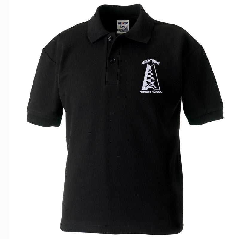 Muirtown Primary Poloshirt Black (Primary 7)