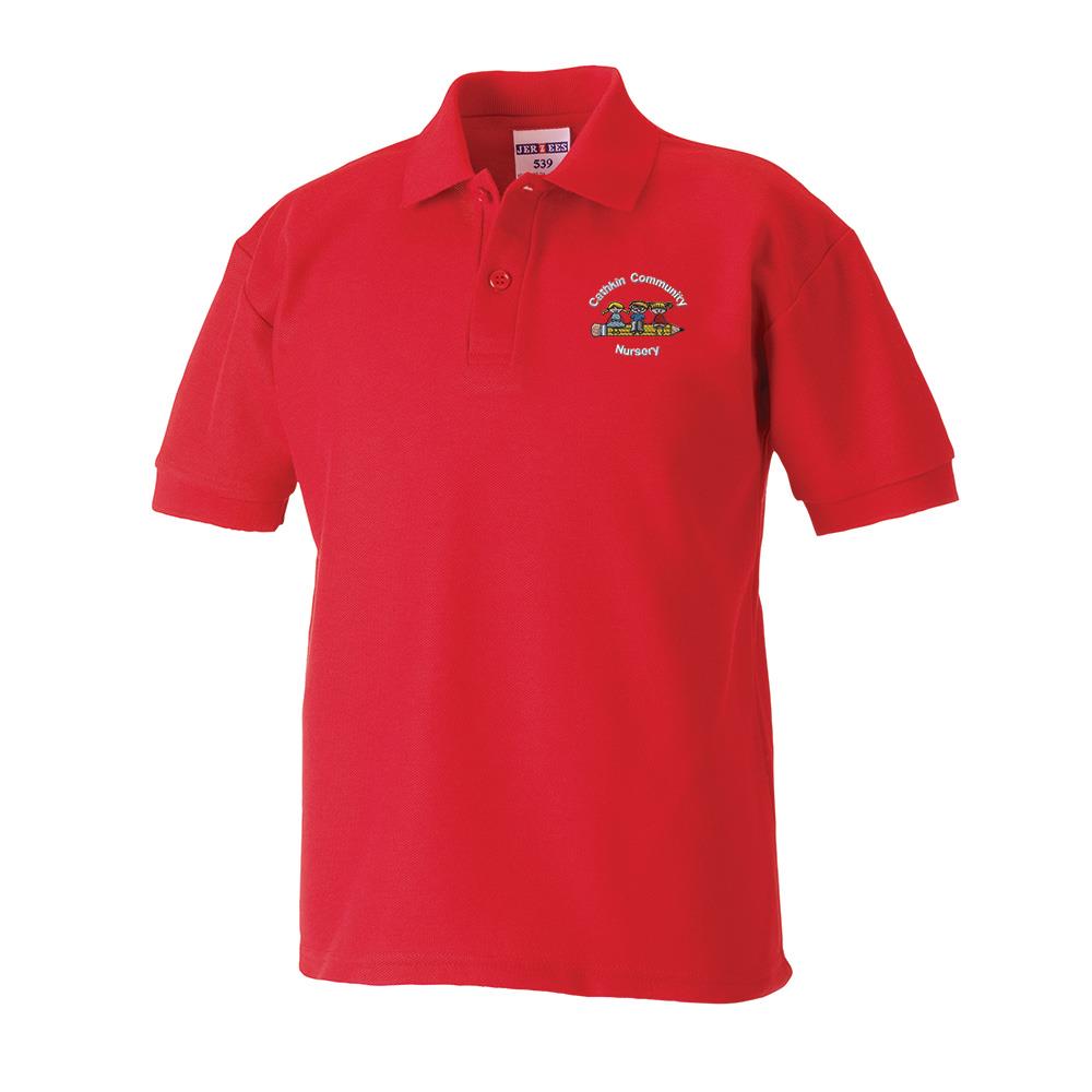 Cathkin Community Nursery Poloshirt Red