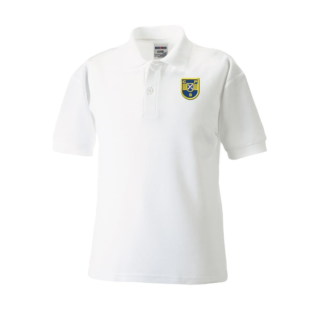 Castlepark Primary Poloshirt White