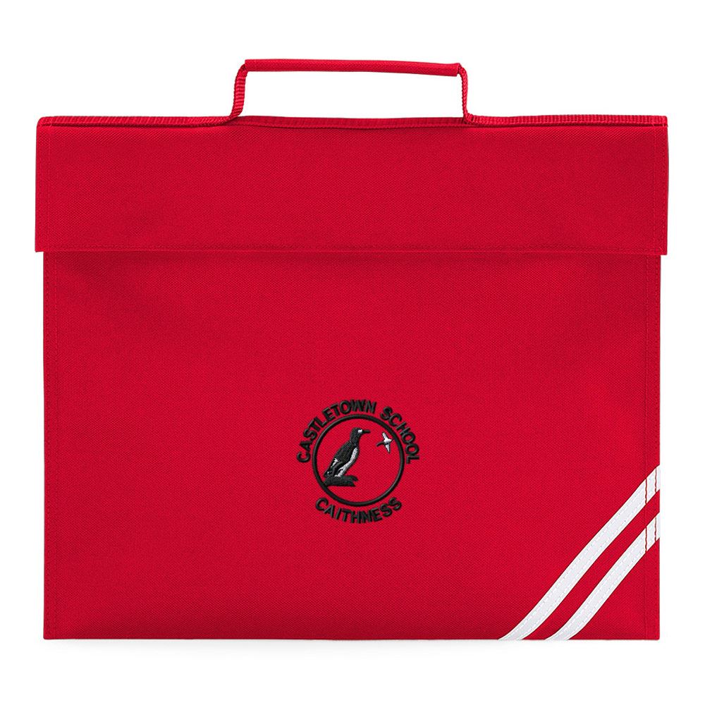 Castletown Primary Book Bag Red