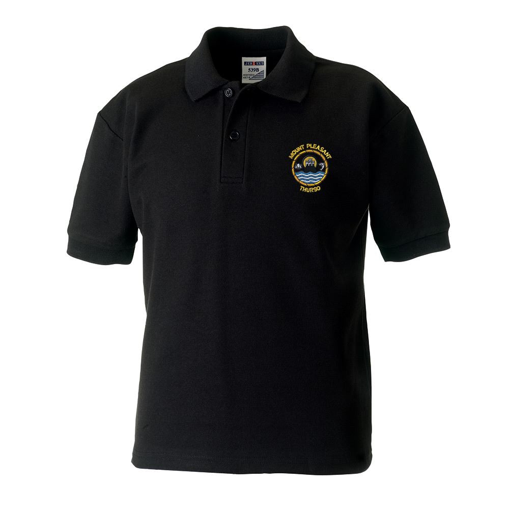 Mount Pleasant Primary Poloshirt Black
