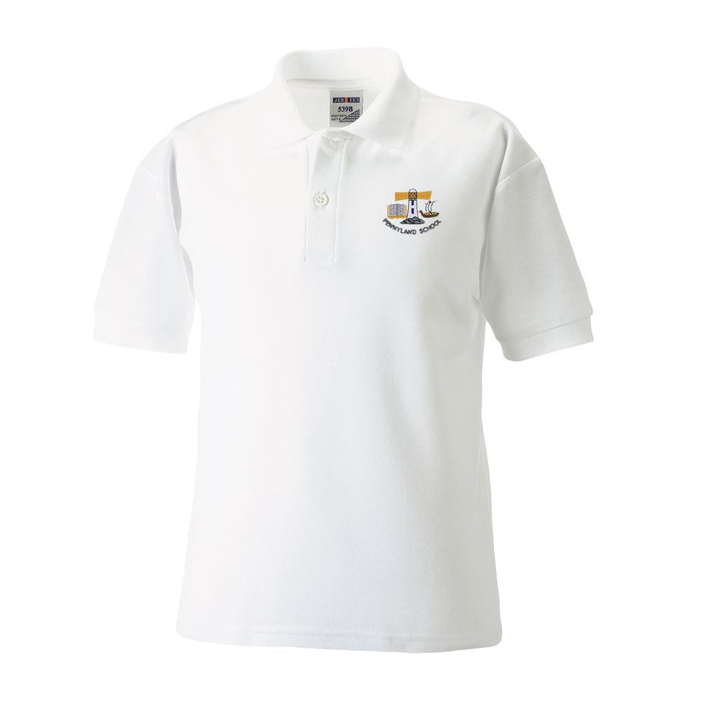 Pennyland Primary Poloshirt White