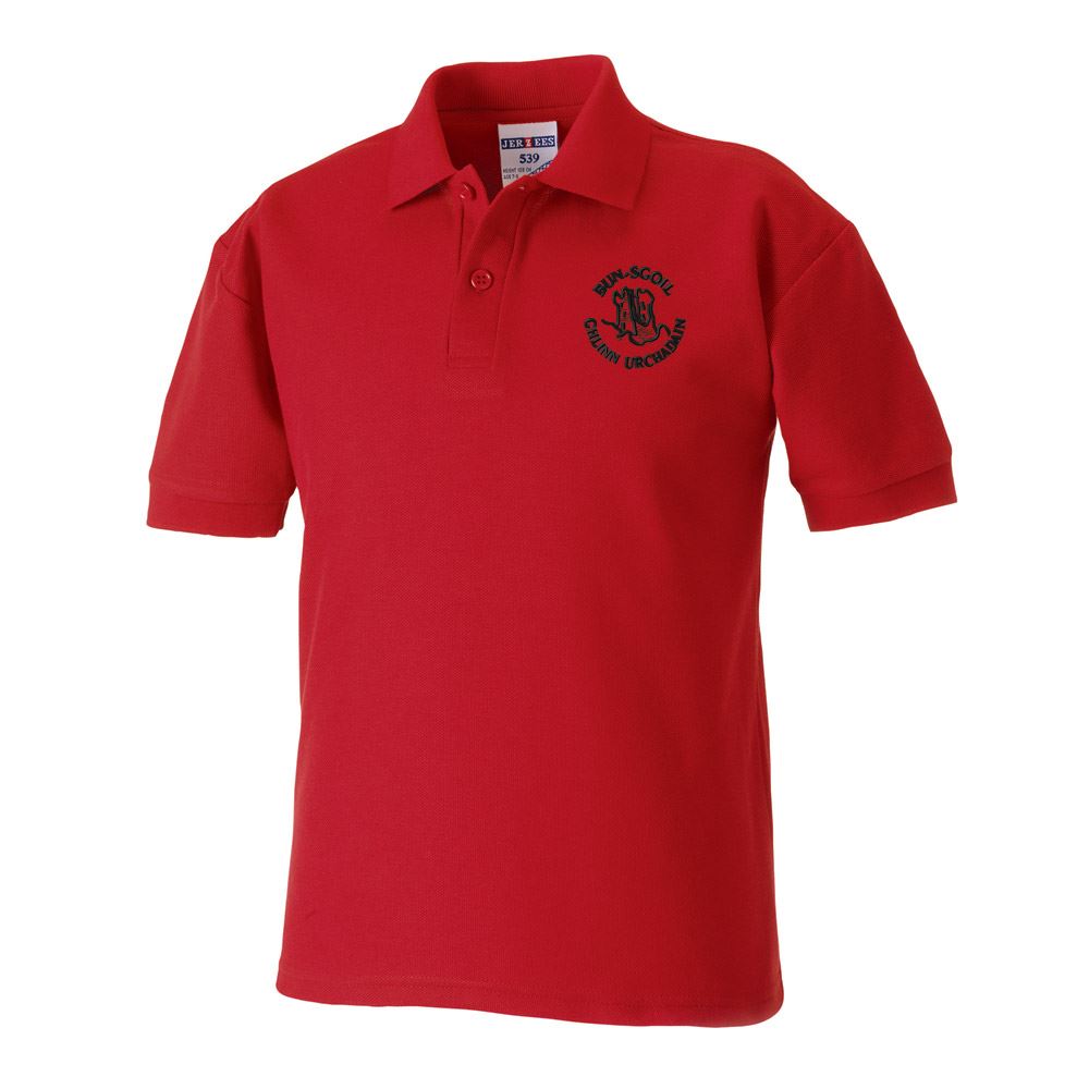 Glenurquhart Gaelic Primary Poloshirt Classic Red