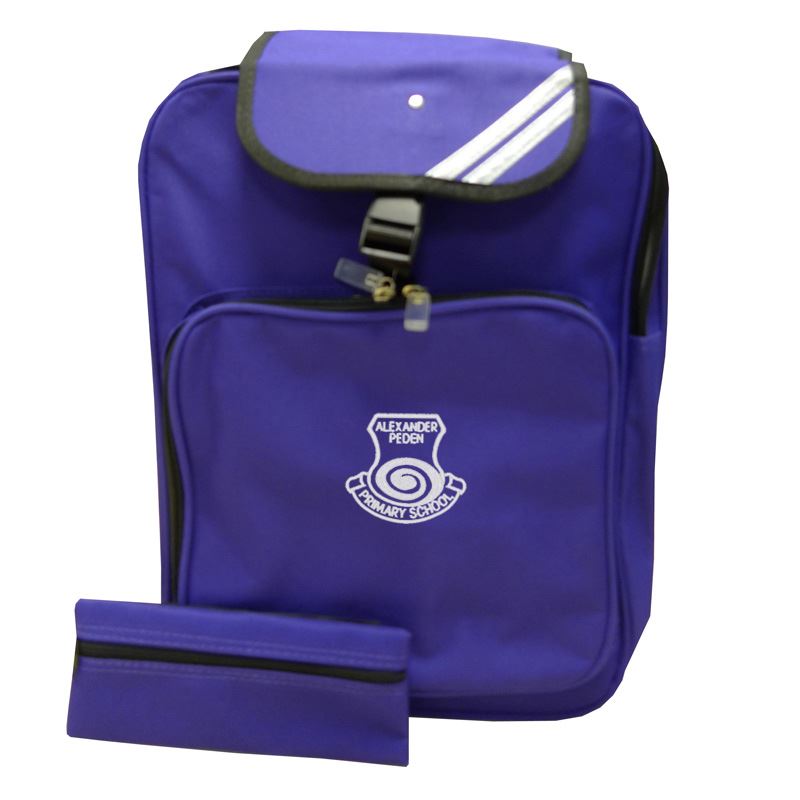 Alexander Peden Primary Junior Backpack Purple