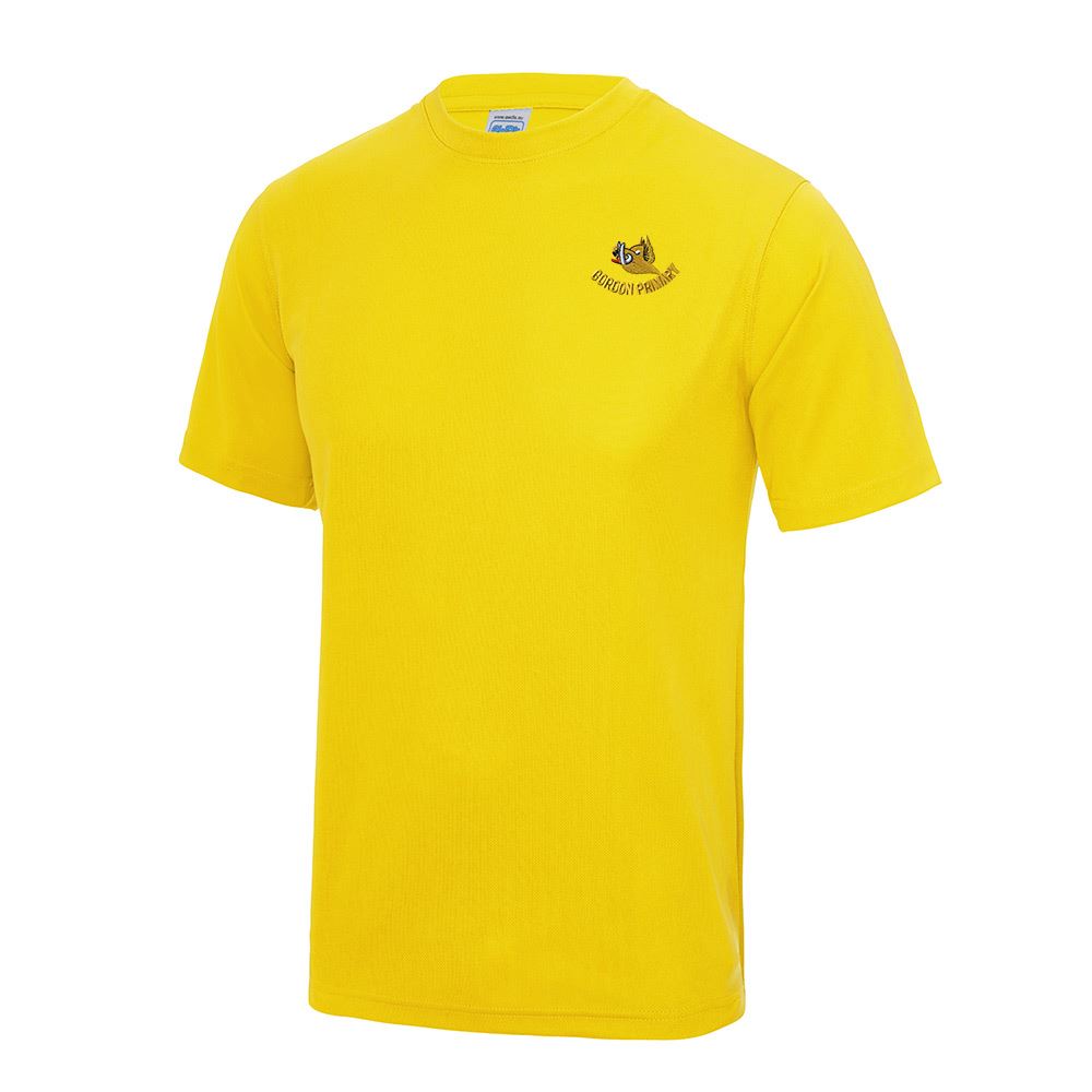 Gordon Primary T-Shirt Yellow