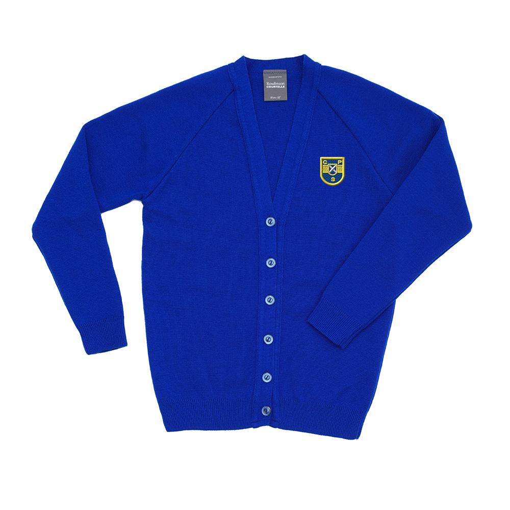 Castlepark Primary 50/50 Cardigan Royal