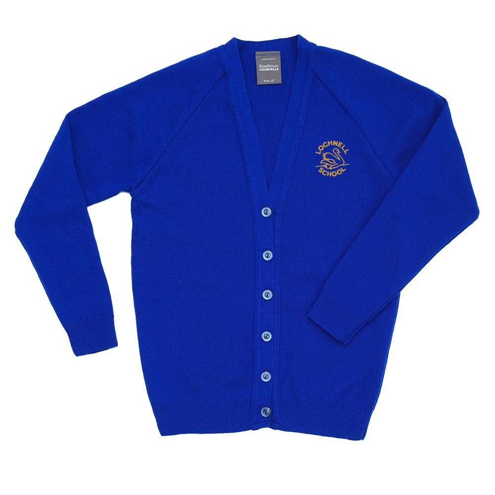 Lochnell Primary 50/50 Cardigan Royal