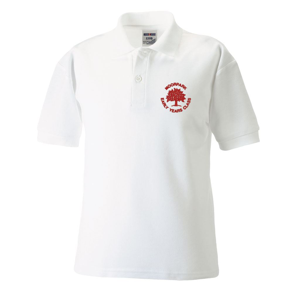 Moorpark Early Years Poloshirt White