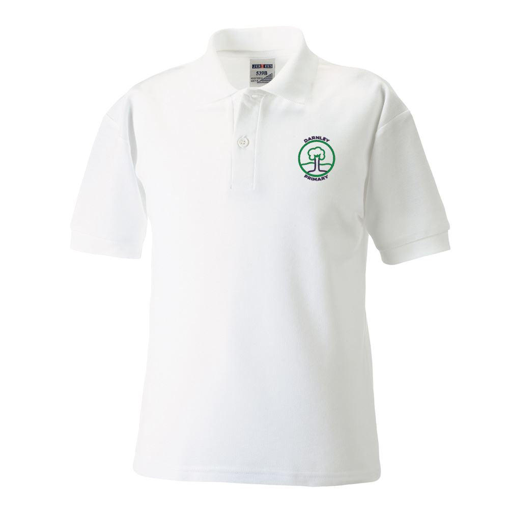 Darnley Primary Poloshirt White