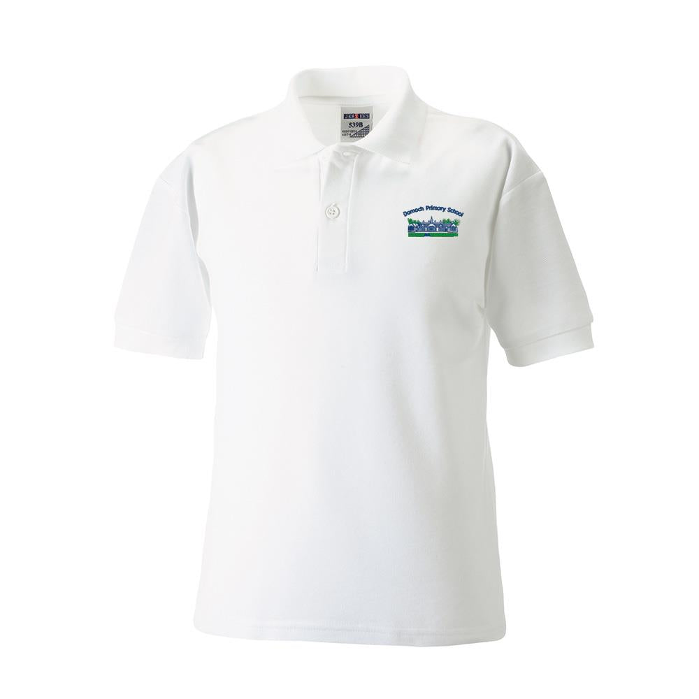 Dornoch Primary Poloshirt White