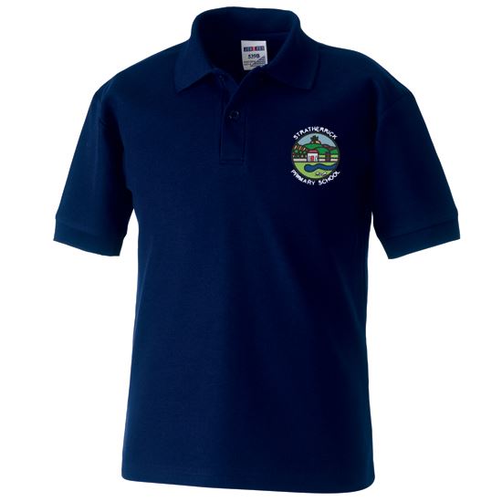 Stratherrick Primary Poloshirt Navy