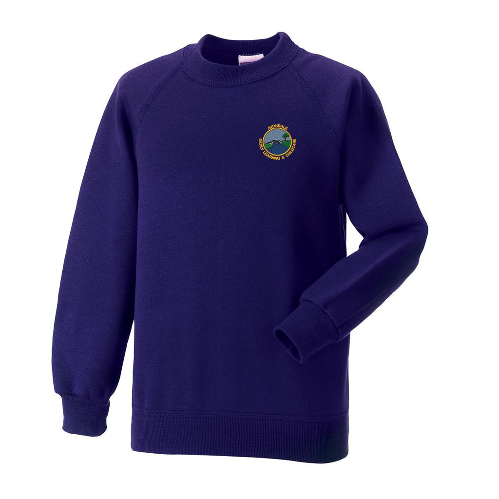 Avondale ELC Crew Neck Sweatshirt Purple