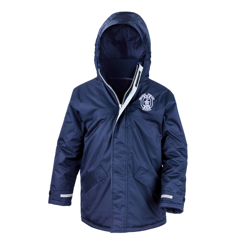 Mearns Primary Core Kids Winter Parka Navy