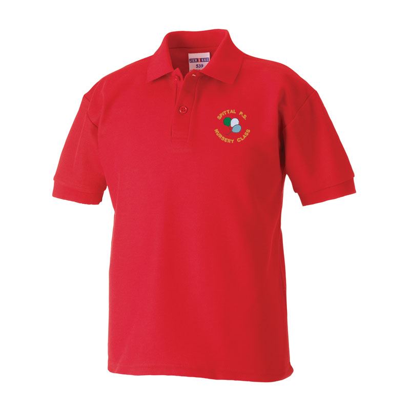 Spittal Nursery Poloshirt Bright Red