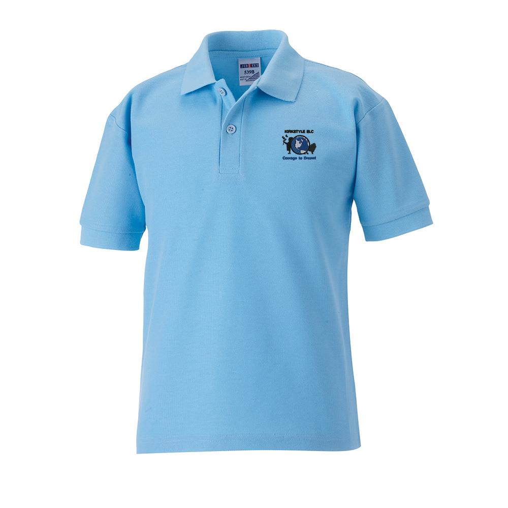 Kirkstyle ELC Carluke Poloshirt Sky