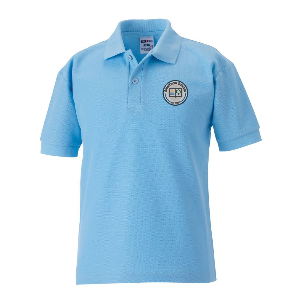Riverbrae Nursery Poloshirt Sky