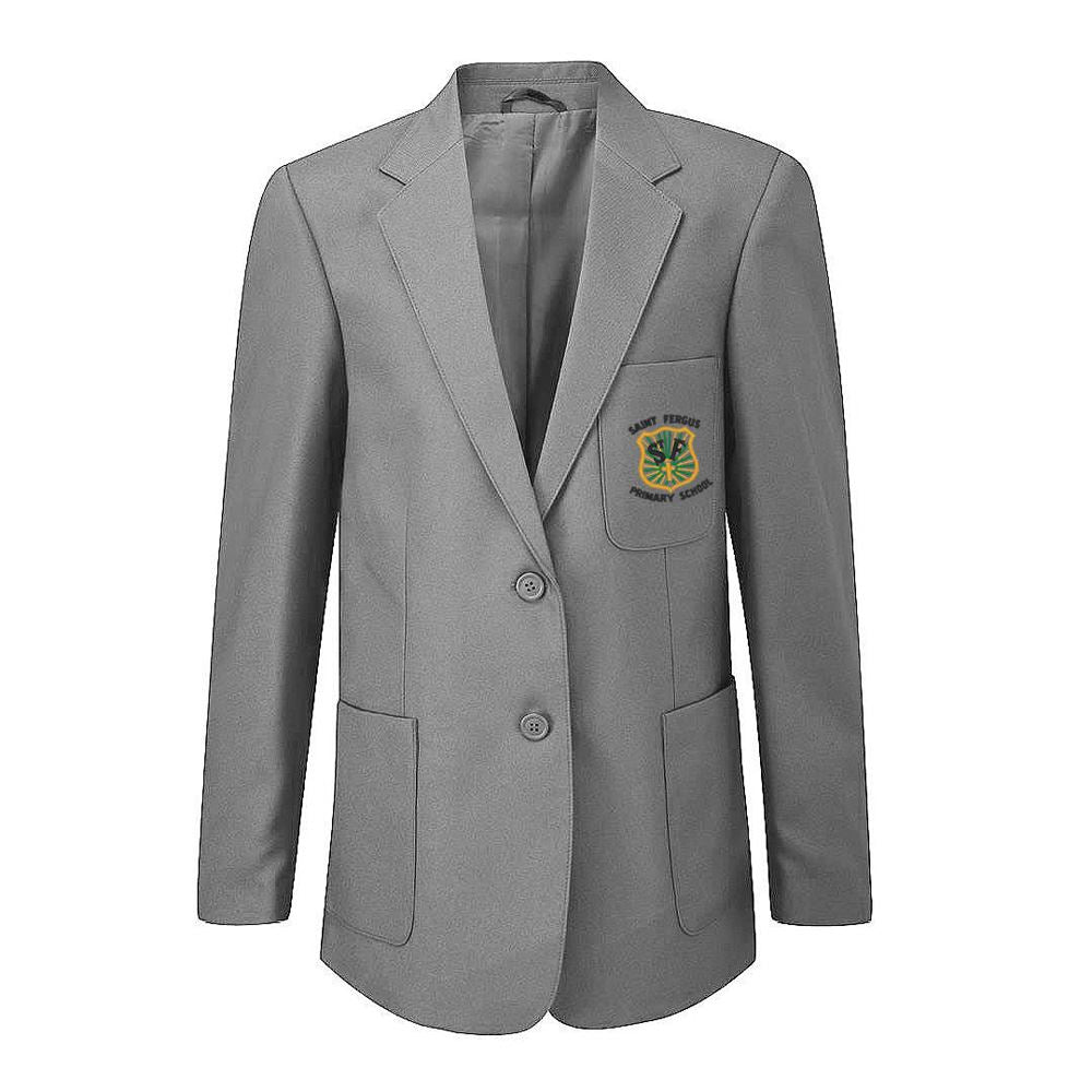 St Fillans Primary Girls Poly Blazer Navy main image 1