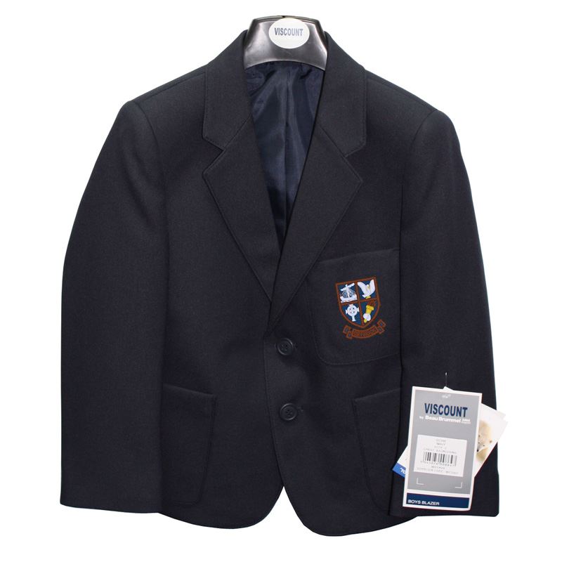 Giffnock Primary Girls Poly Blazer Navy