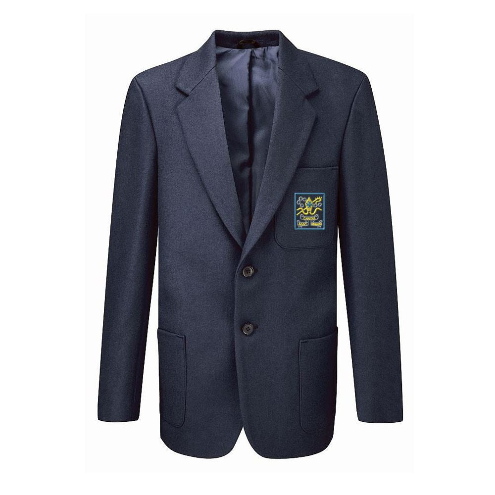 St Ninians Primary Boys Wool Blazer Navy