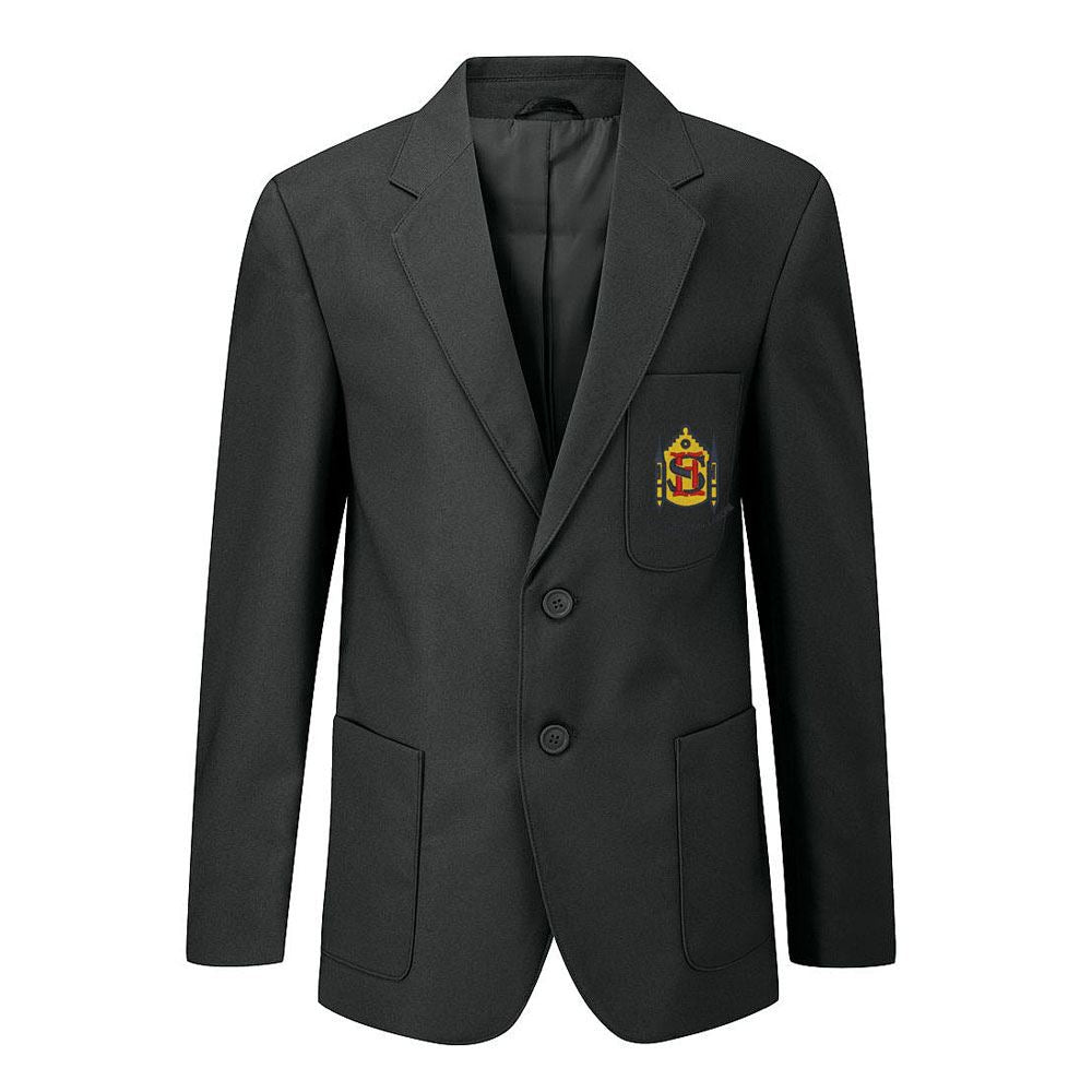 Hermitage Primary Boys Poly Blazer Black
