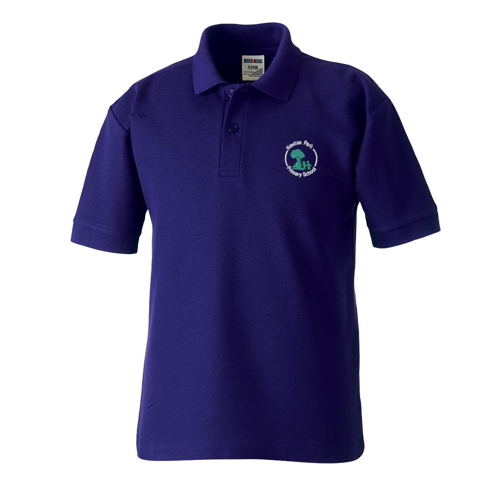 Newton Park Primary Poloshirt Purple
