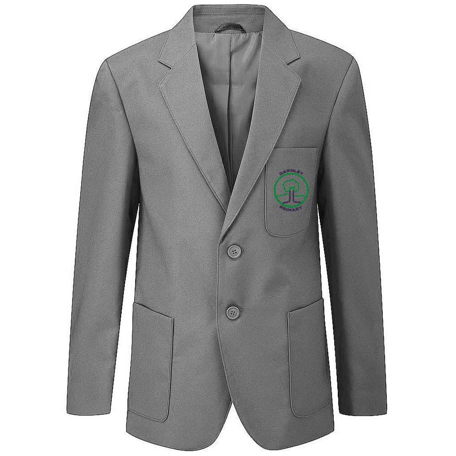 Darnley Primary Boys Poly Blazer Grey