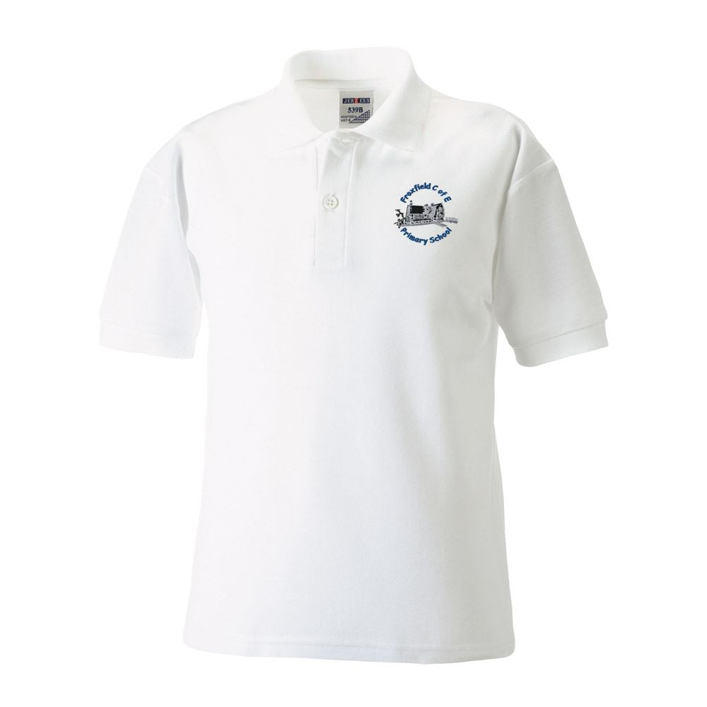 Froxfield Primary Poloshirt White