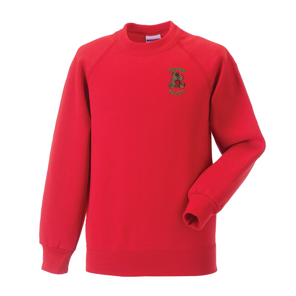 Glendee Early Learning & Childcare Centre Crew Neck Sweatshirt Red