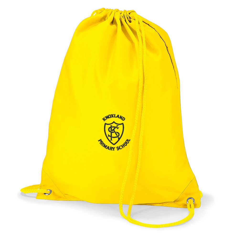 Knoxland Primary Gym Bag Yellow