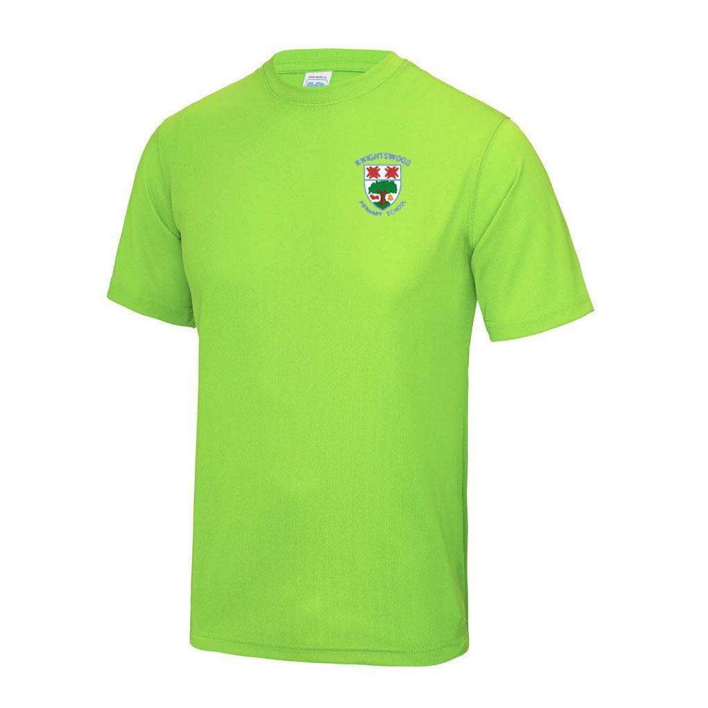 Knightswood Primary T-Shirt Electric Green