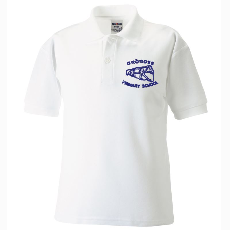 Ardross Primary Poloshirt White