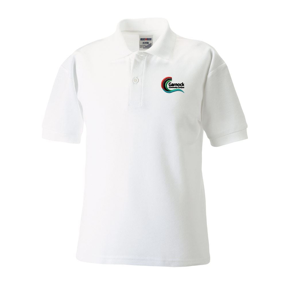 Glengarnock Primary Poloshirt White