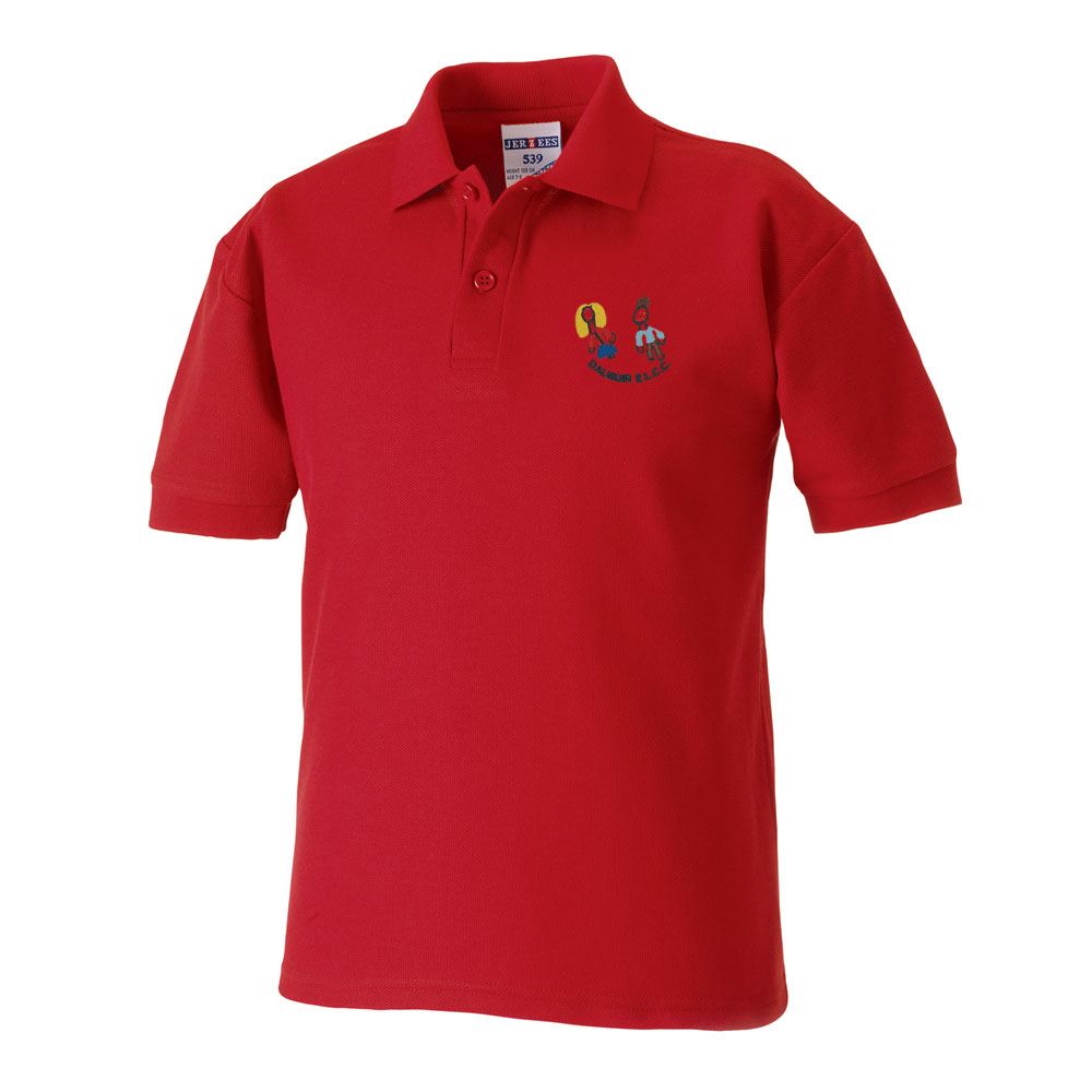 Dalmuir ELCC Poloshirt Red