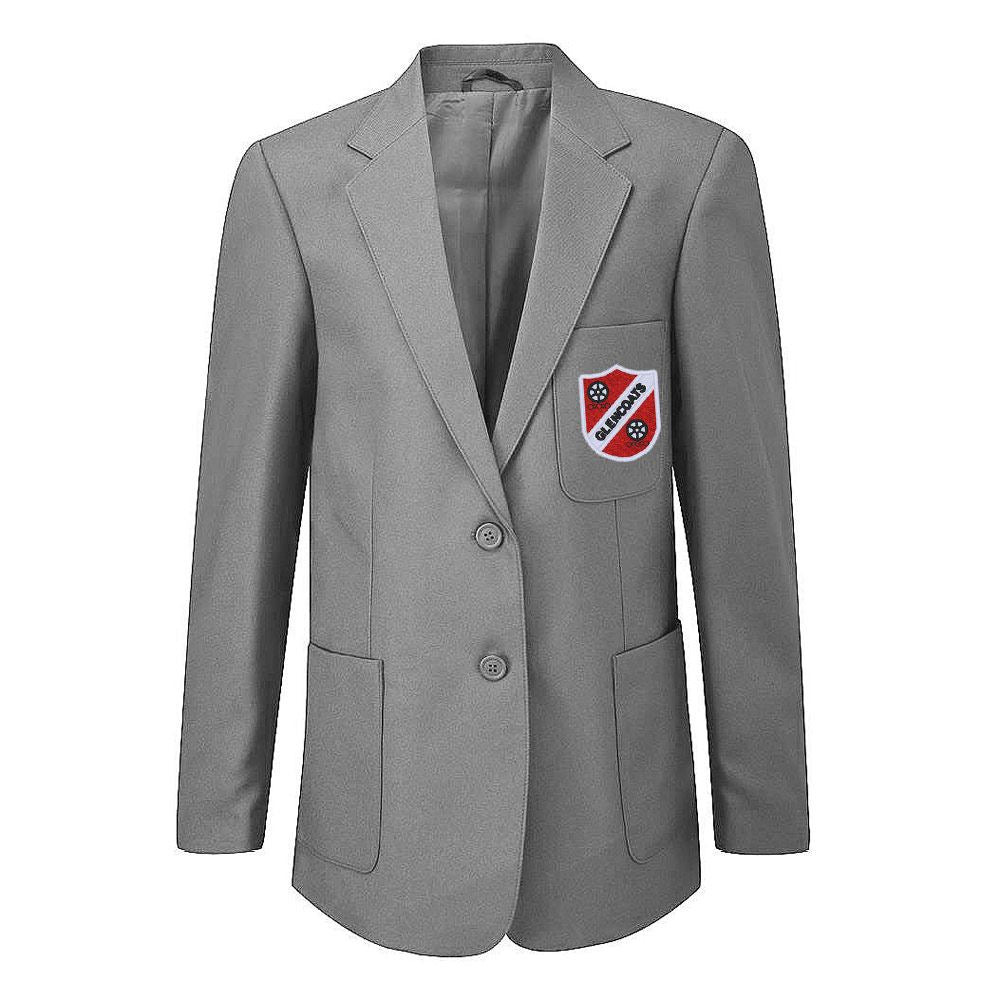 Glencoats Primary Girls Poly Blazer Grey