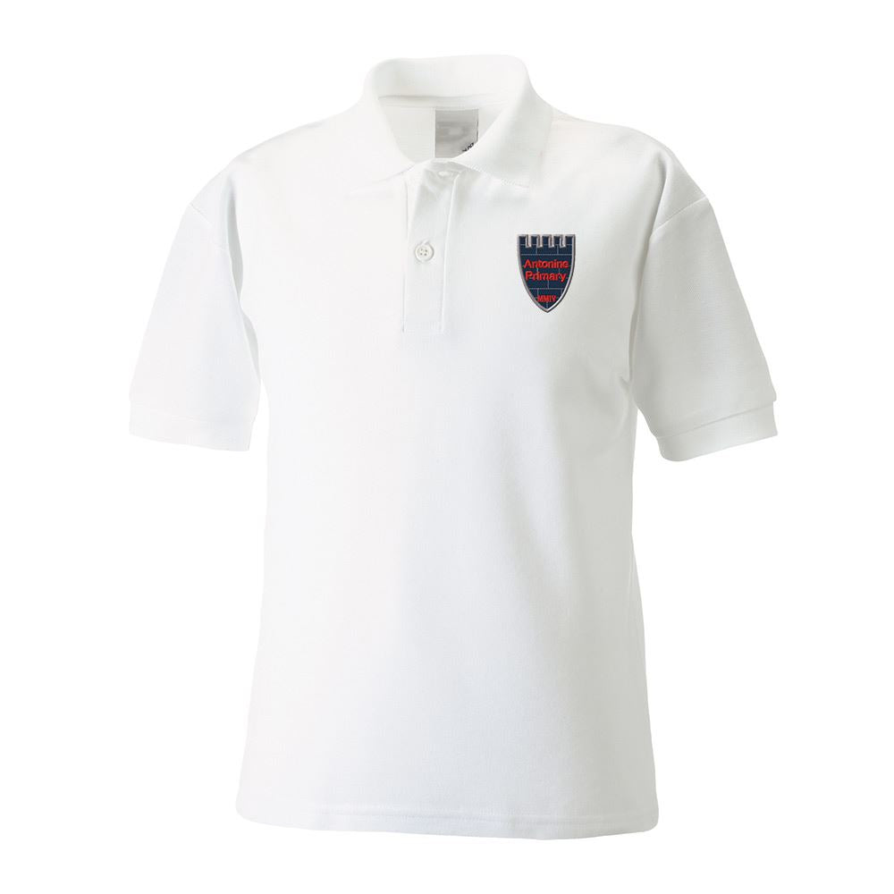 Antonine Primary Poloshirt White