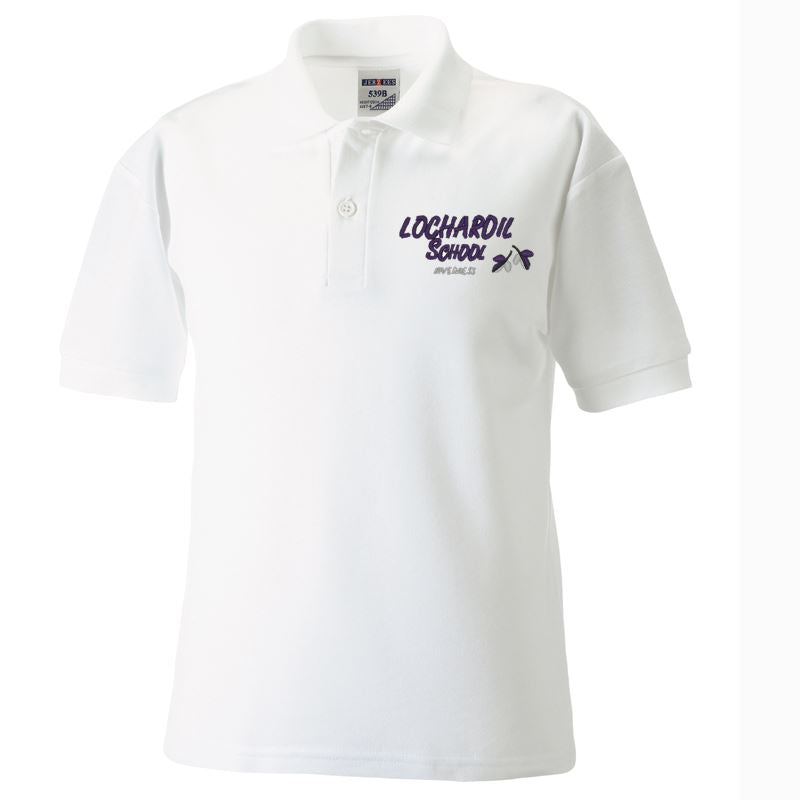 Lochardil Primary Poloshirt White