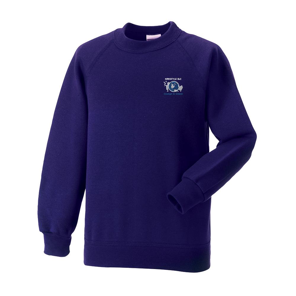 Kirkstyle ELC Carluke Crew Neck Sweatshirt Purple