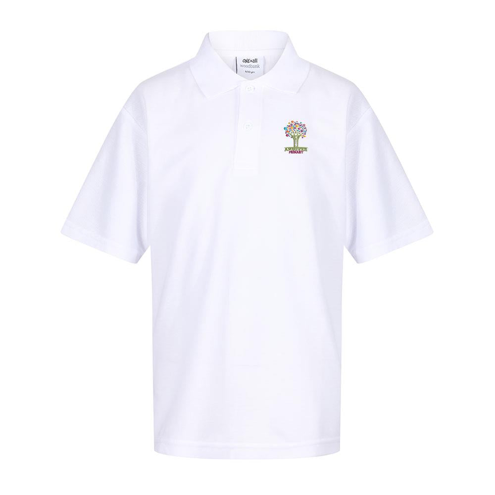 Andover Primary Poloshirt White