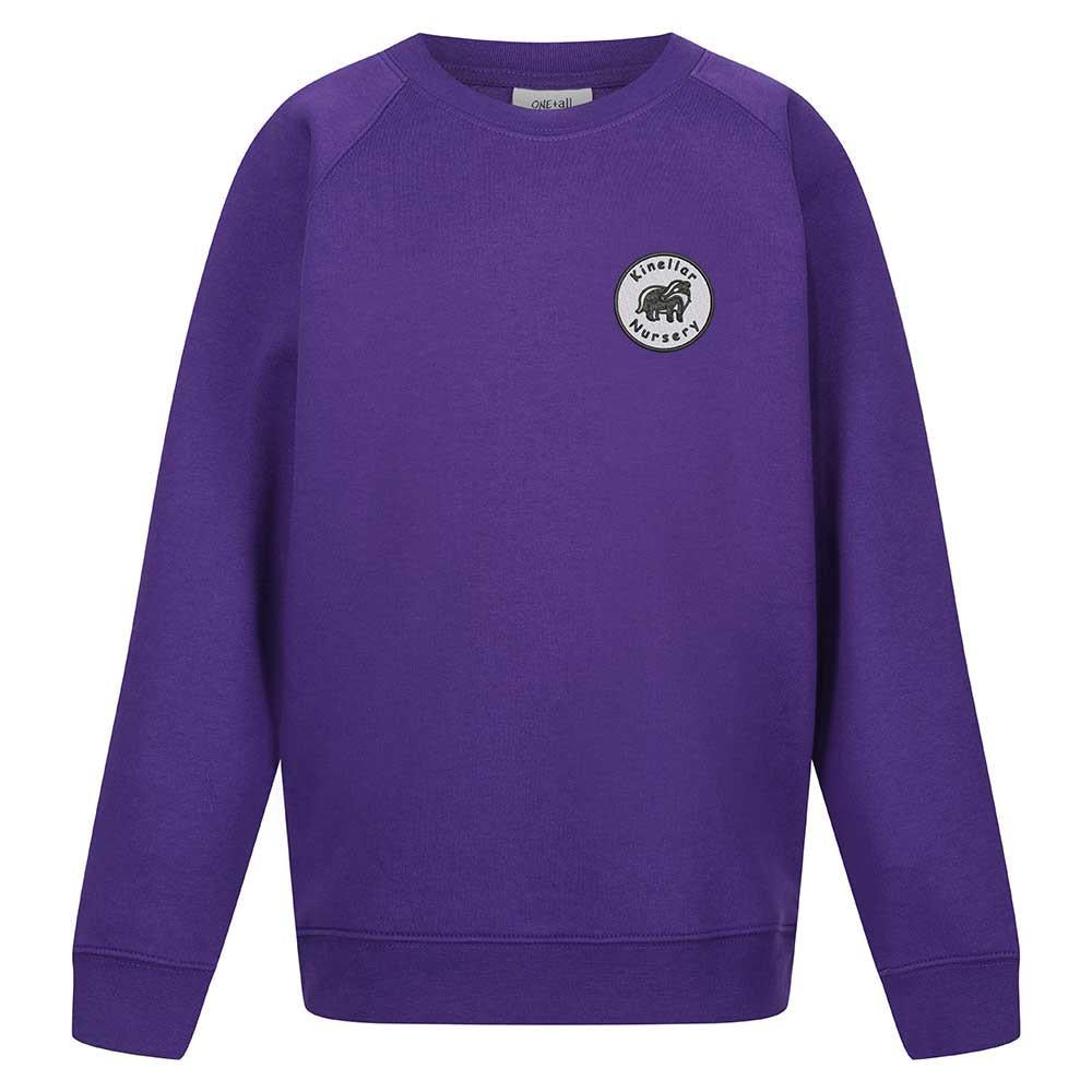 Kinellar Nursery Crew Neck Sweatshirt Purple